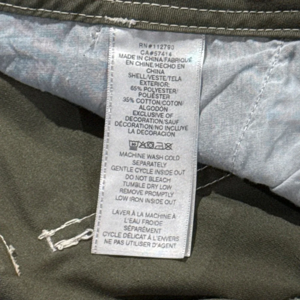 TRUE RELIGION‎ Men's Cargo Pants Green Chino Style RN# 112790 Slacks Size 33x32